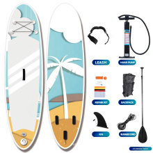 2021 High Quality Professional Design  PVC Inflatable  surf surfboard for water sport